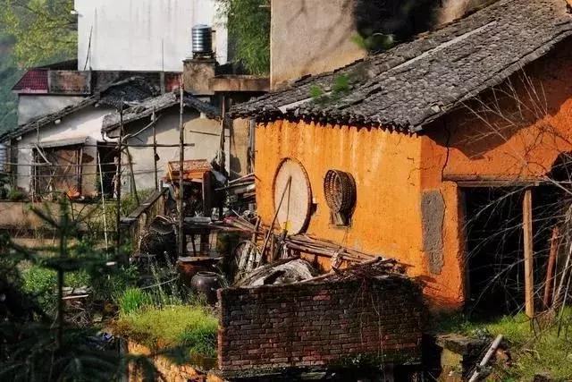 徽州古村落的风景，厚度旅行文山村
