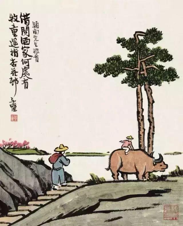 丰子恺漫画全集，丰子恺最著名的十幅漫画图（丰子恺100幅漫画处处是真）