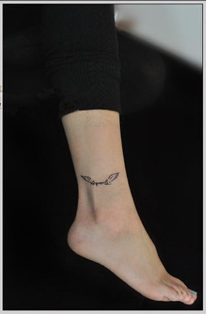 小清新纹身贴使用方法，再次见面的时候他也多看了我几眼