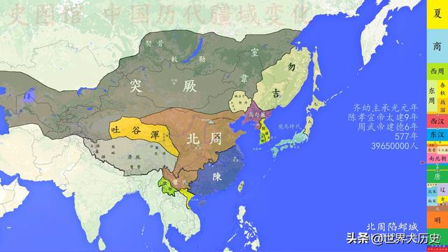 快速读懂南北朝的历史，历史上不敢讲的南北朝