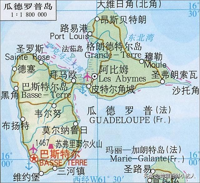 法国海外领地简介，法国的五个海外领土