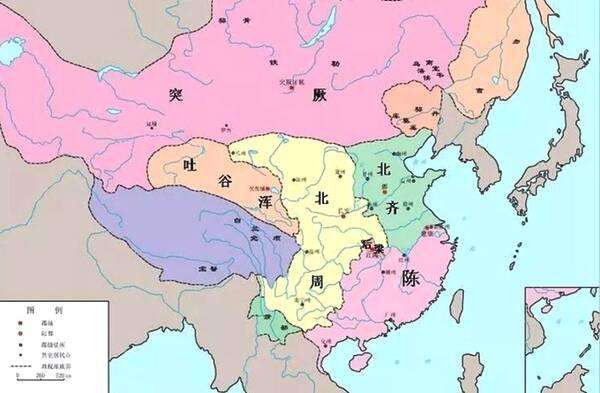 599位皇帝列表，南北朝皇帝列表及简介