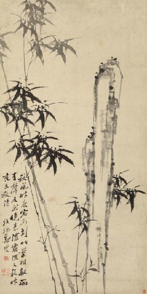 郑板桥兰竹图艺术鉴赏，扬州八怪之一郑板桥笔下兰花竹子