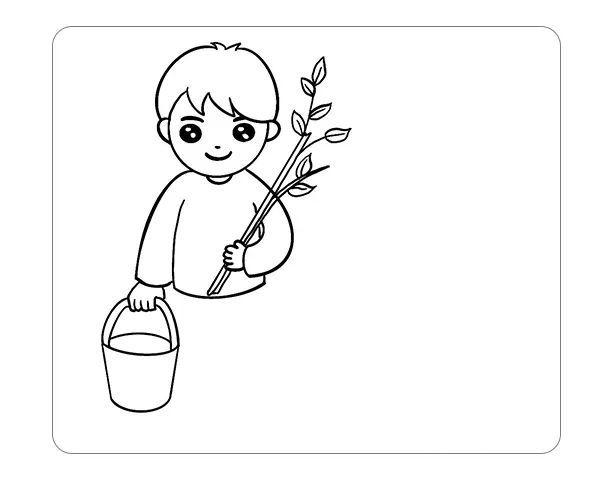 植树节手抄报简单好看，植树节的手抄报怎样画简单