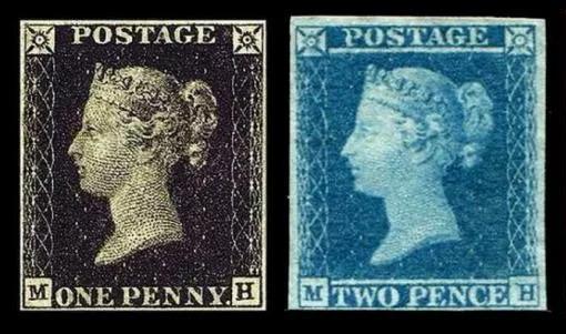 世界上最贵的黑便士邮票，关于世界上第一枚邮票