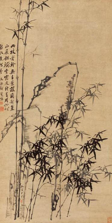 郑板桥兰竹图艺术鉴赏，扬州八怪之一郑板桥笔下兰花竹子