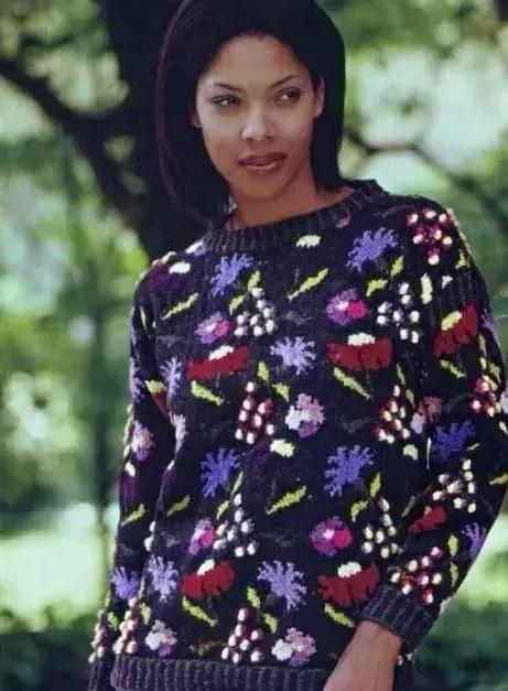 毛衣花样有哪些图解，这些毛衣的花样与配色简直太完美了