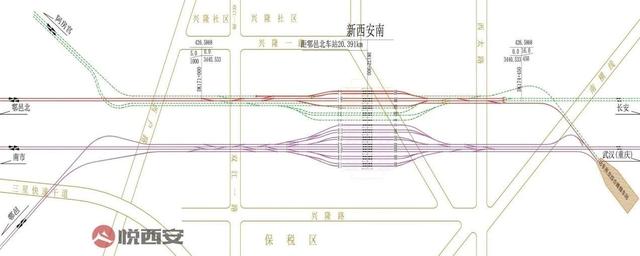 西安法门寺铁路最新规划，西安-法门寺-机场城际环评获批