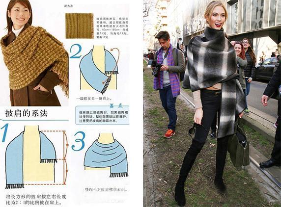 围巾怎么系好看，围巾怎么系才能好看又时尚