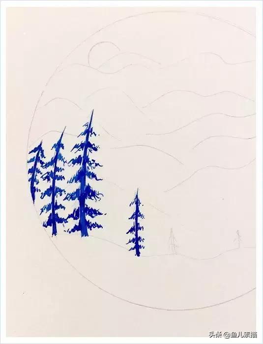 简单入门钢笔画，看就会的超级简单的钢笔画