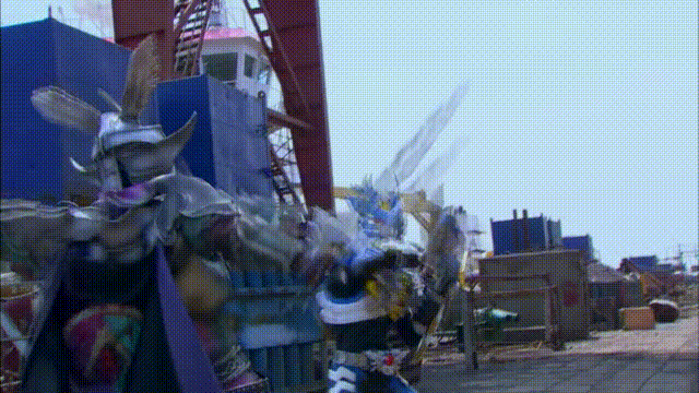 铠甲勇士之雷电铠甲，进击的巨人3第14集