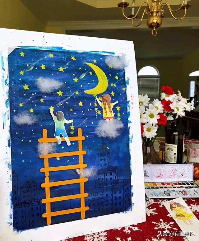 少儿画画图片大全，少儿绘画简单易学儿童画（28张~创意美术儿童范画,很值得初学者收藏）