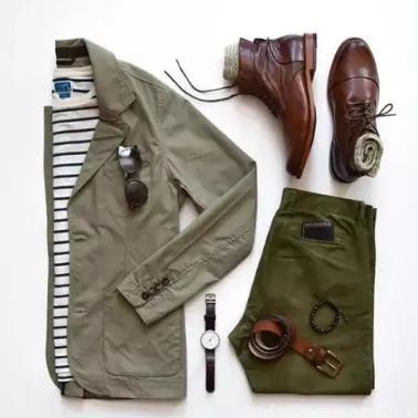 经典男装搭配技巧，8套高效的男士搭配方案