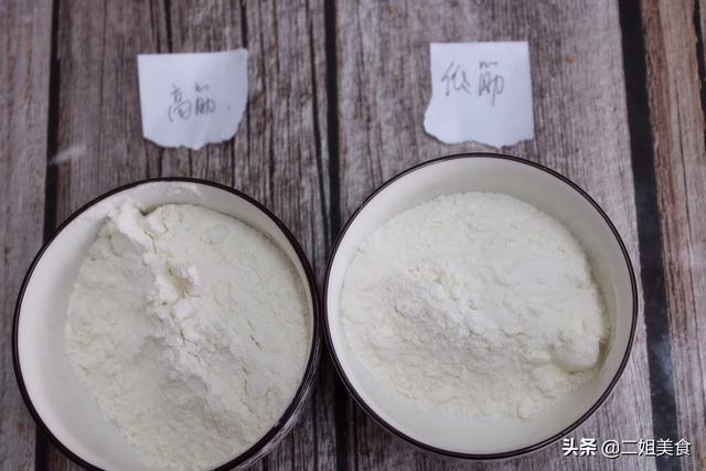 中筋面粉和高筋面粉有什么区别，高筋面粉和中筋面粉的区别（要分清高筋、中筋、低筋）