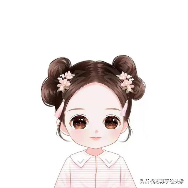 可爱卡通头像少女心，女生头像少女心可爱萌卡通（可爱卡通女生头像）