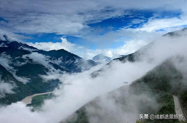 二郎山海拔多少米，川藏北线二郎山