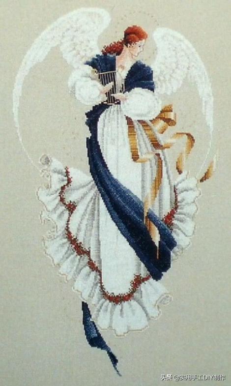 十字绣各种手工绣花图，超多款手工缝制的十字绣图