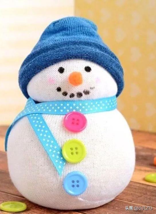 雪人制作手工简单又好看，多款雪人创意手工