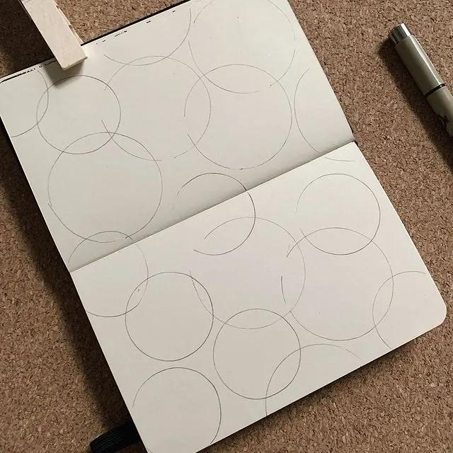 妙笔生花水墨画教程，教科书级别的植物线描