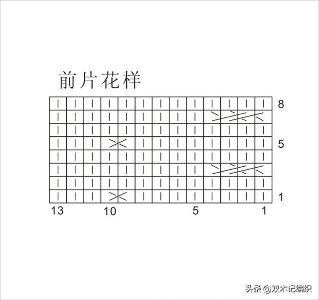 v领羊毛衫背心编织教程，花纹织法保暖舒适