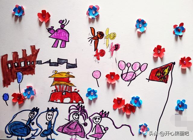 带天安门的儿童画,儿童画 带天安门的儿童画,儿童画