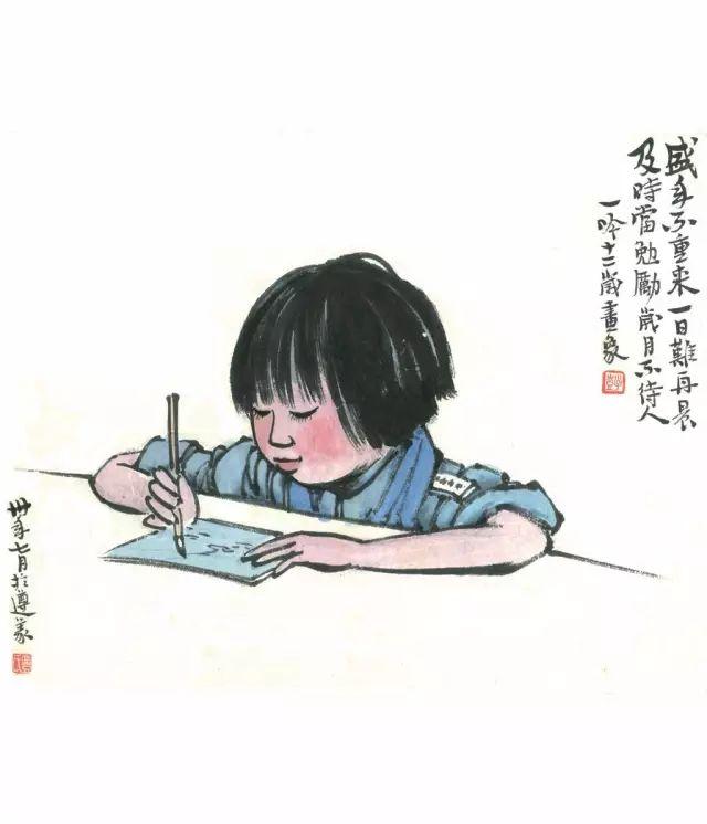 丰子恺漫画全集，丰子恺最著名的十幅漫画图（丰子恺100幅漫画处处是真）