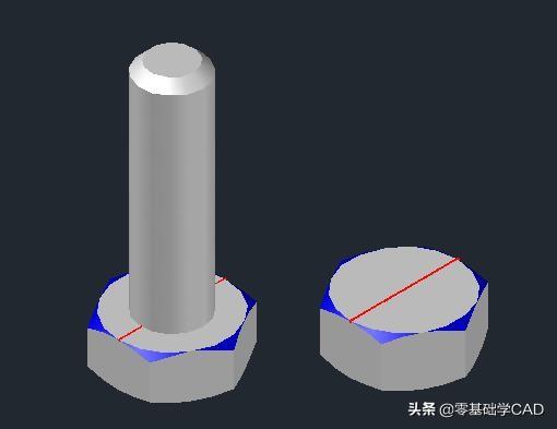 螺栓和内螺纹的画法和标注，机械制图基础知识之螺纹画法