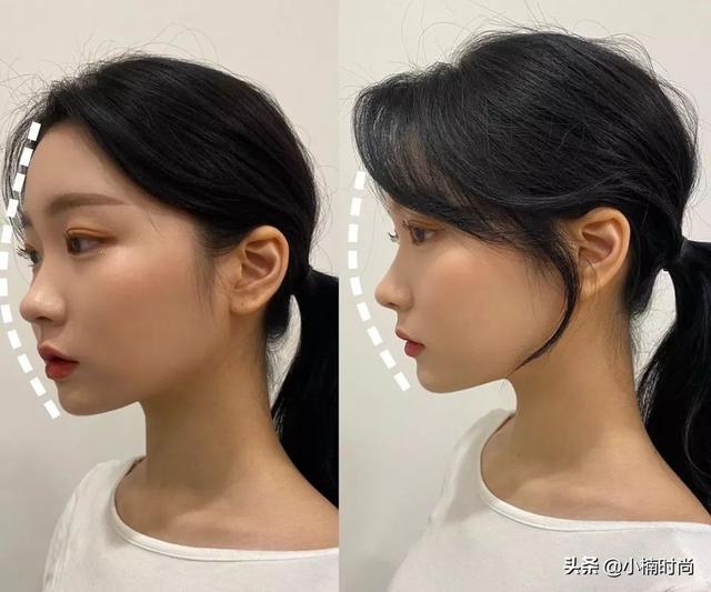 中碎发发型图片女，中短碎发发型裁剪图