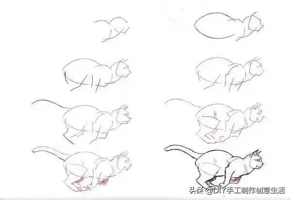 数字动物简笔画，数字小动物简笔画简单又漂亮（用数字1到6画各种小动物）