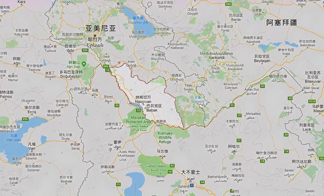 阿塞拜疆地理位置，亚美尼亚跟阿塞拜疆在哪个位置