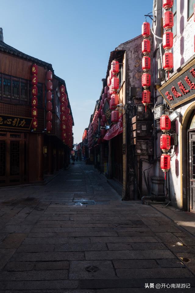 浙江省嘉兴西塘古镇风景区，江南美丽水乡掠影