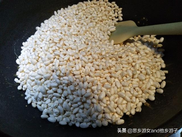 各种好吃的大米糕，纯天然大米花糕