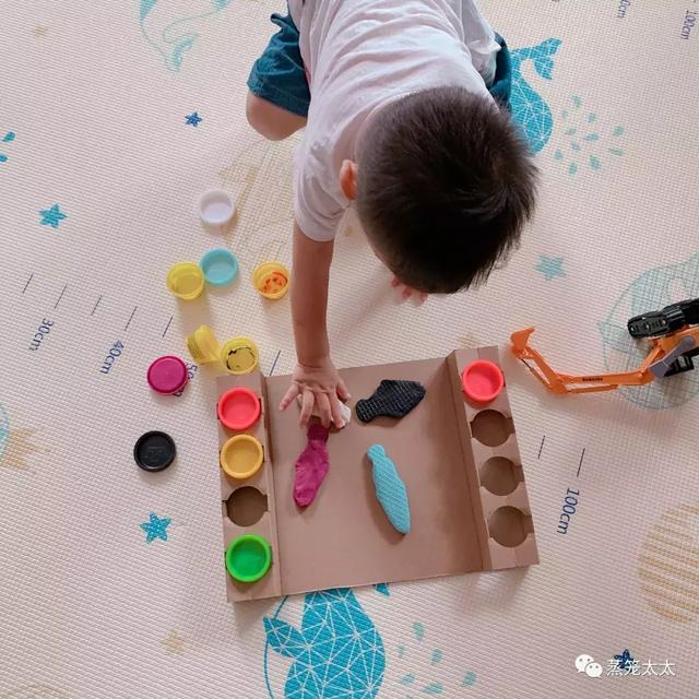 原来橡皮泥的玩法可以有这么多种，原来捏橡皮泥不只是玩