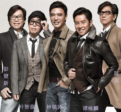 谭咏麟年轻照片，谭咏麟年轻时也是大帅哥