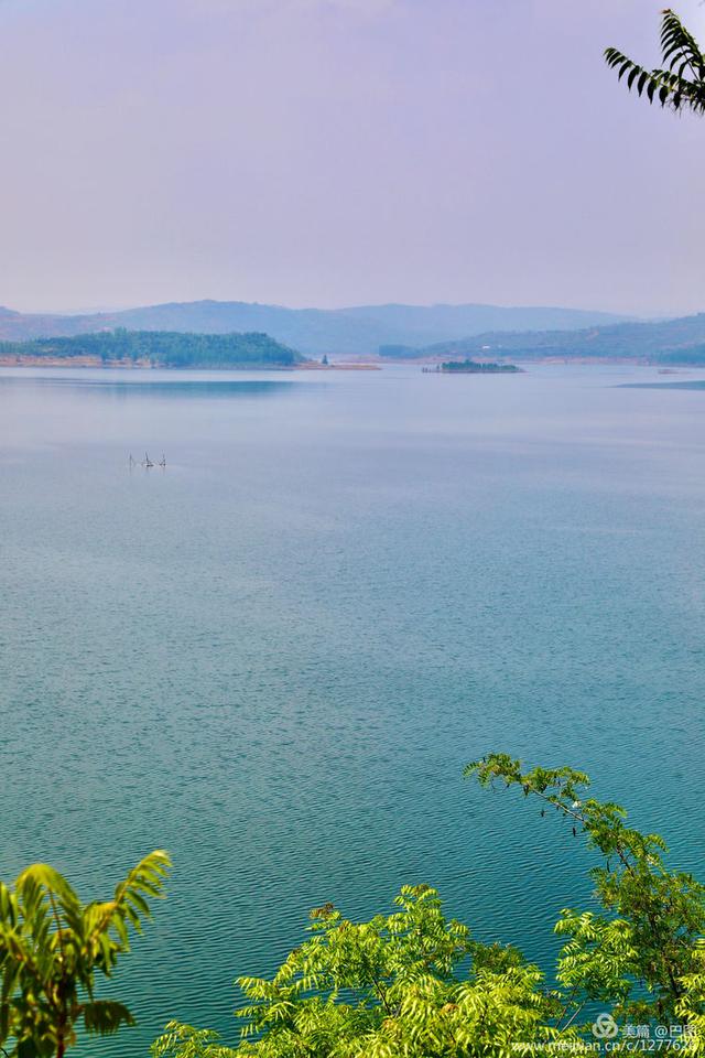 李庄黄河大堤风景区，黄河边青山绿水