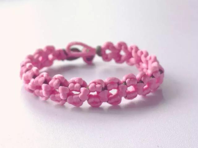 编绳手链的款式，比你在淘宝买的还要漂亮