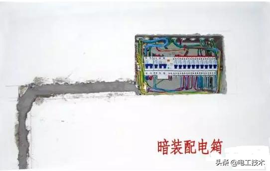 总配电箱接线安装方法图，配电箱标准接线方式