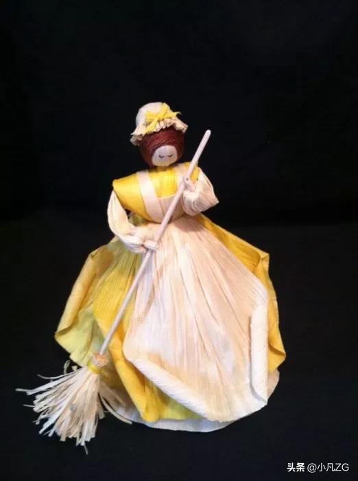 玉米皮制作手工作品，玉米皮的11种超燃手工创意