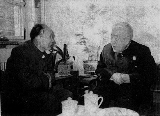 50年郑洞国去中南海赴宴，50年郑洞国去中南海赴宴