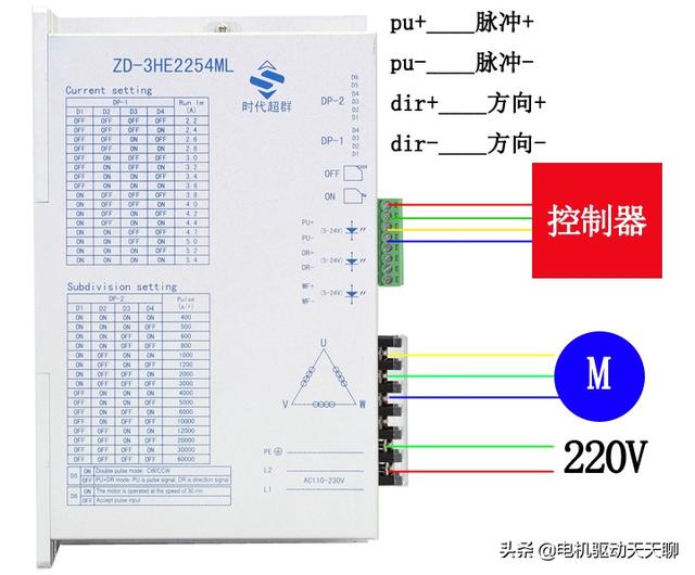 步进电机驱动器，步进电机驱动器接线图讲解（步进电机一定要驱动器吗步进电机不转只抖动什么原因排除知识点）