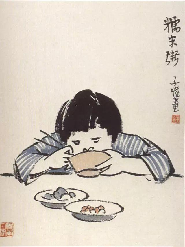 丰子恺漫画全集，丰子恺最著名的十幅漫画图（丰子恺100幅漫画处处是真）