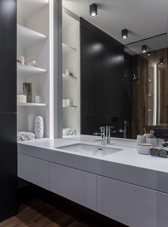 难怪壁龛设计越来越流行，隐藏式壁龛效果