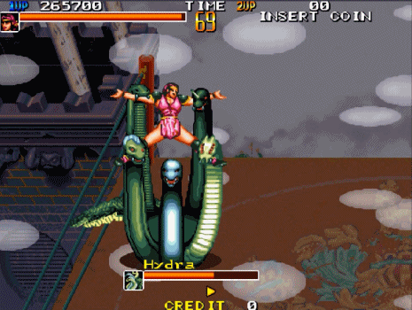 街机游戏中那些无法直视的必杀技，拳皇八神庵的技能