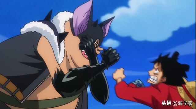 路飞打蝙蝠人，路飞被蝙蝠王打败