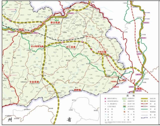 四川高速公路规划图，川藏高速最新规划图