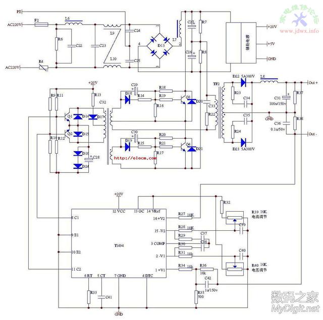 电脑电源别扔了改装成可调电源，闲置的台式机电脑电源别扔了