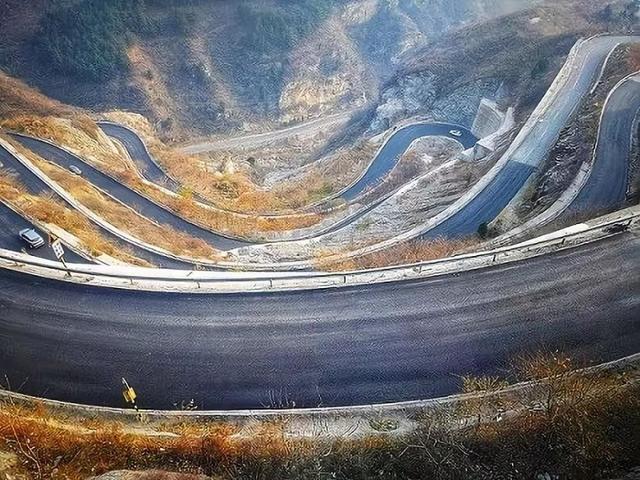 红岭公路自驾游最佳路线图，我叫“金寨中国红岭公路”