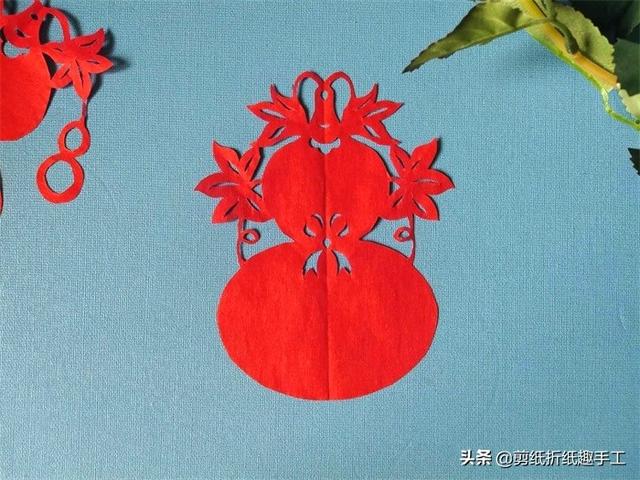葫芦的剪法大全，葫芦剪纸怎么剪教程（剪纸手工教程剪个宝葫芦）