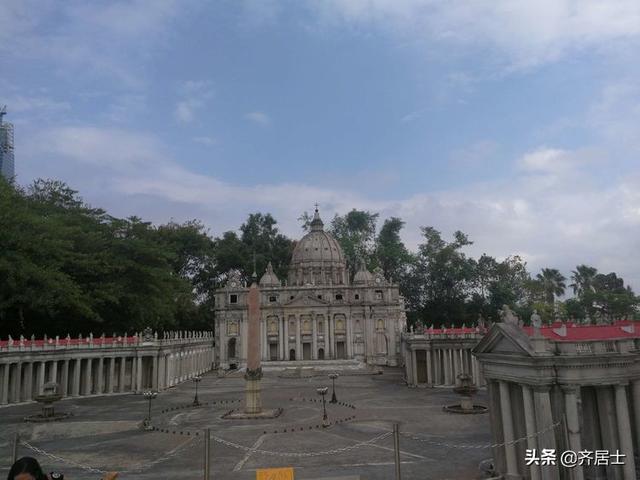 深圳世界之窗景区游览图，深圳世界之窗之国外景观