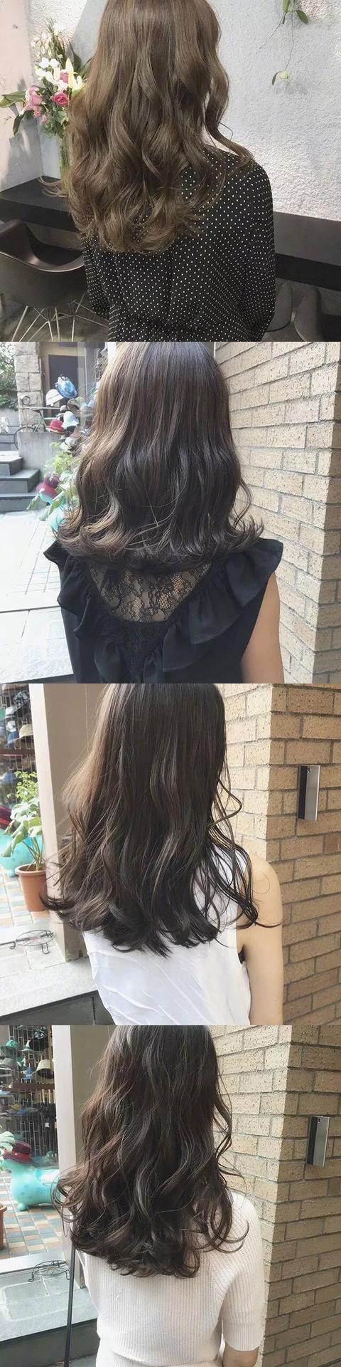 好看又自然的中长卷发，这种烫法才是真正的免打理